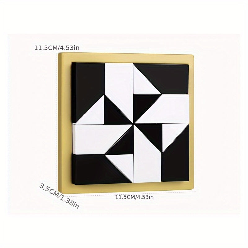 Casse-tête en Blocs de Construction Cachés - Jouet Éducatif pour le Développement de l'Intelligence, la Logique et l'Imagination Spatiale