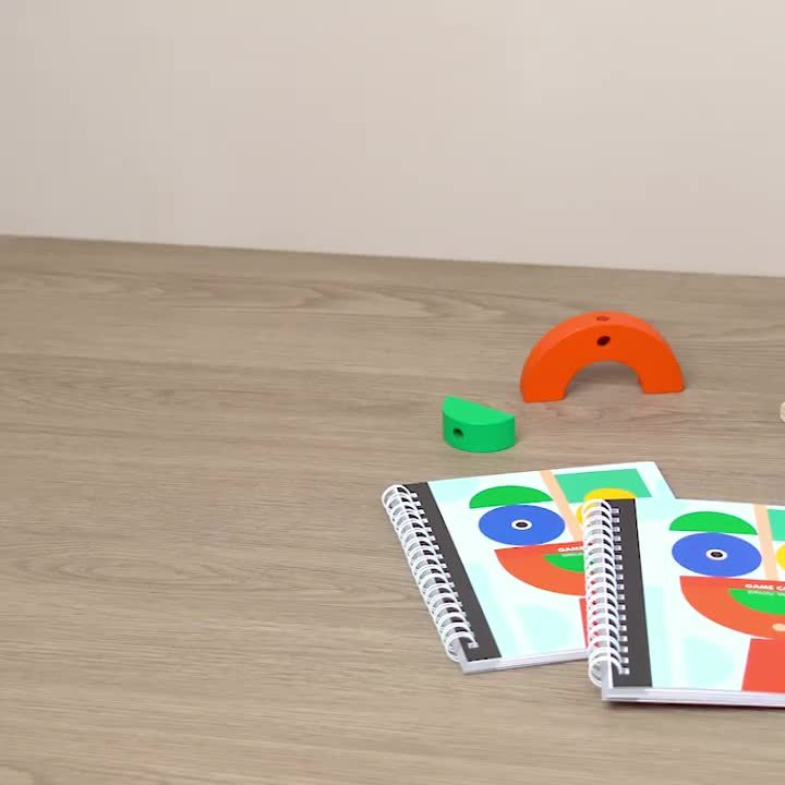 Blocs de Puzzle 3D en Bois - Jouet Éducatif STEM pour Jeunes, Apprentissage Amélioré par Projection, Pas de Piles Nécessaires, Cadeau Parfait pour Garçons & Filles à Noël, Halloween, Thanksgiving, Anniversaires, Jouets Cognitifs