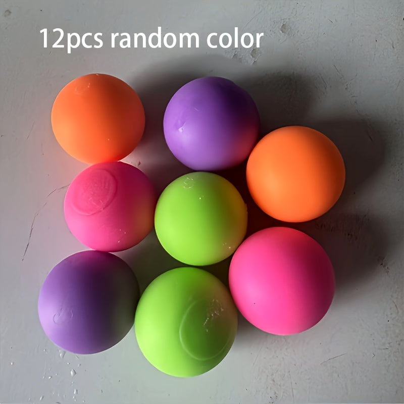 3\u002F6\u002F12\u002F24 boules de farine - Décoration de bureau et cadeaux de fête pour enfants et adultes, récompenses scolaires, jouets familiaux, cadeaux de Pâques