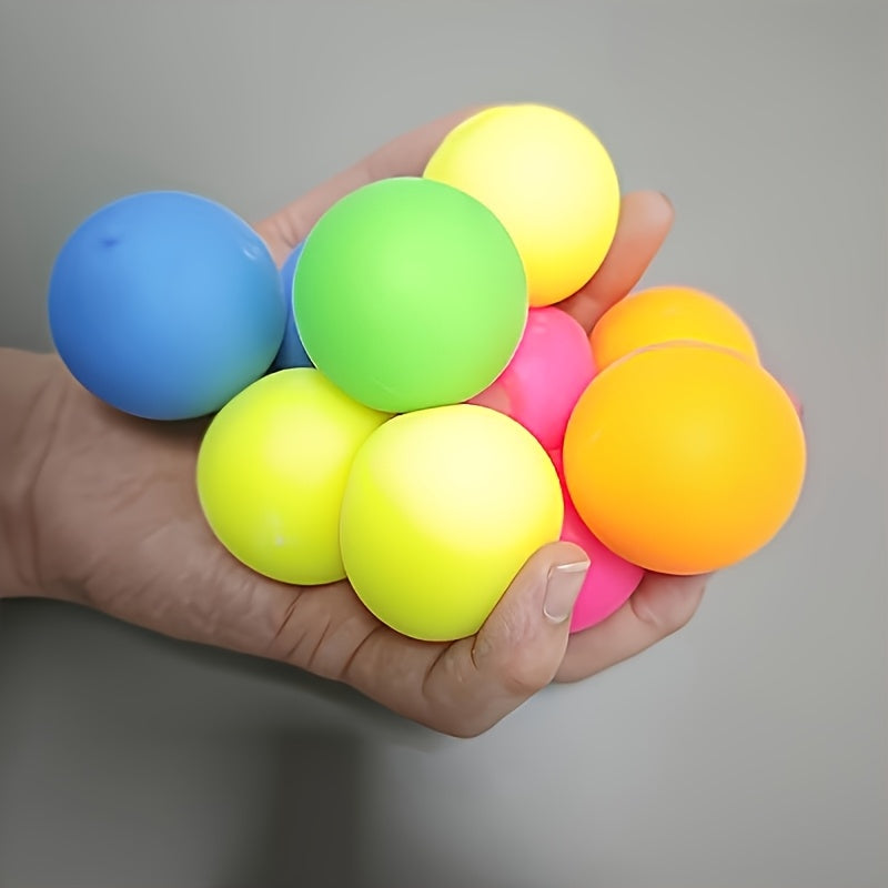 3\u002F6\u002F12\u002F24 boules de farine - Décoration de bureau et cadeaux de fête pour enfants et adultes, récompenses scolaires, jouets familiaux, cadeaux de Pâques