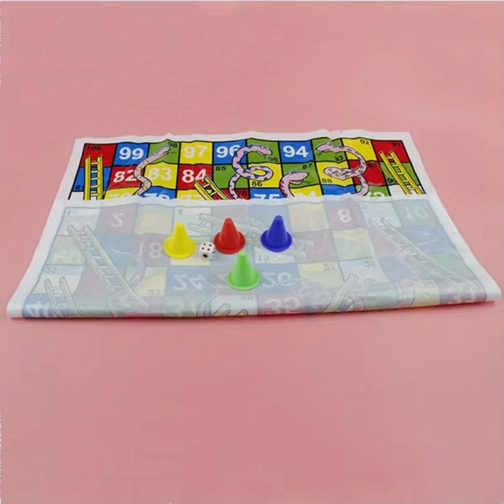 Jeu d'Échecs Volant Échelle Serpent Amusant en 3D pour Jeunes, Jeux de Fête Familiale et Cadeaux, Jouets Éducatifs Intellectuels