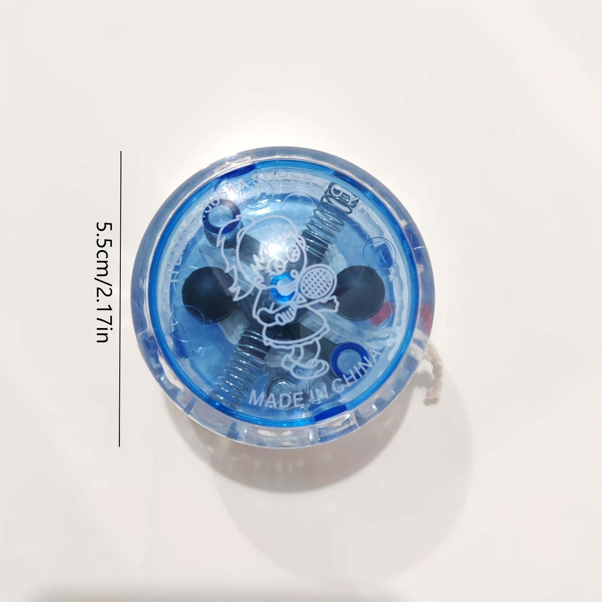 Yo yo lumineux LED, jouet pour jeunes, le cadeau parfait pour les jeunes, Halloween, Pâques, Thanksgiving, Noël, anniversaires, Nouvel An et autres fêtes, avec des couleurs aléatoires