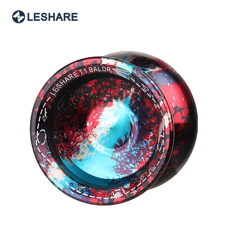 LESHARE YOYO Balle de Yo-yo en Alliage d'Aluminium de Couleurs Mélangées de Haute Précision pour le Soulagement du Sommeil & le Plaisir en Extérieur