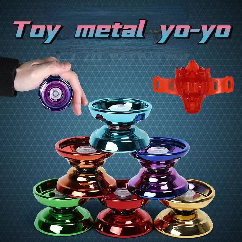 Yoyo professionnel pour débutants - Fer durable, disponible en plusieurs couleurs, avec accessoires gratuits - Le cadeau parfait pour Noël, Halloween et Thanksgiving, pour les adolescents et les adultes