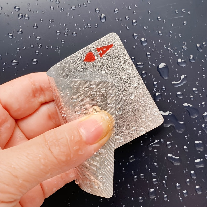 Une carte de jeu en PVC imperméable et durable - Fabriquée en plastique rigide épais, idéale pour toute occasion - une excellente choix pour les fêtes en plein air et les activités de loisirs en famille.