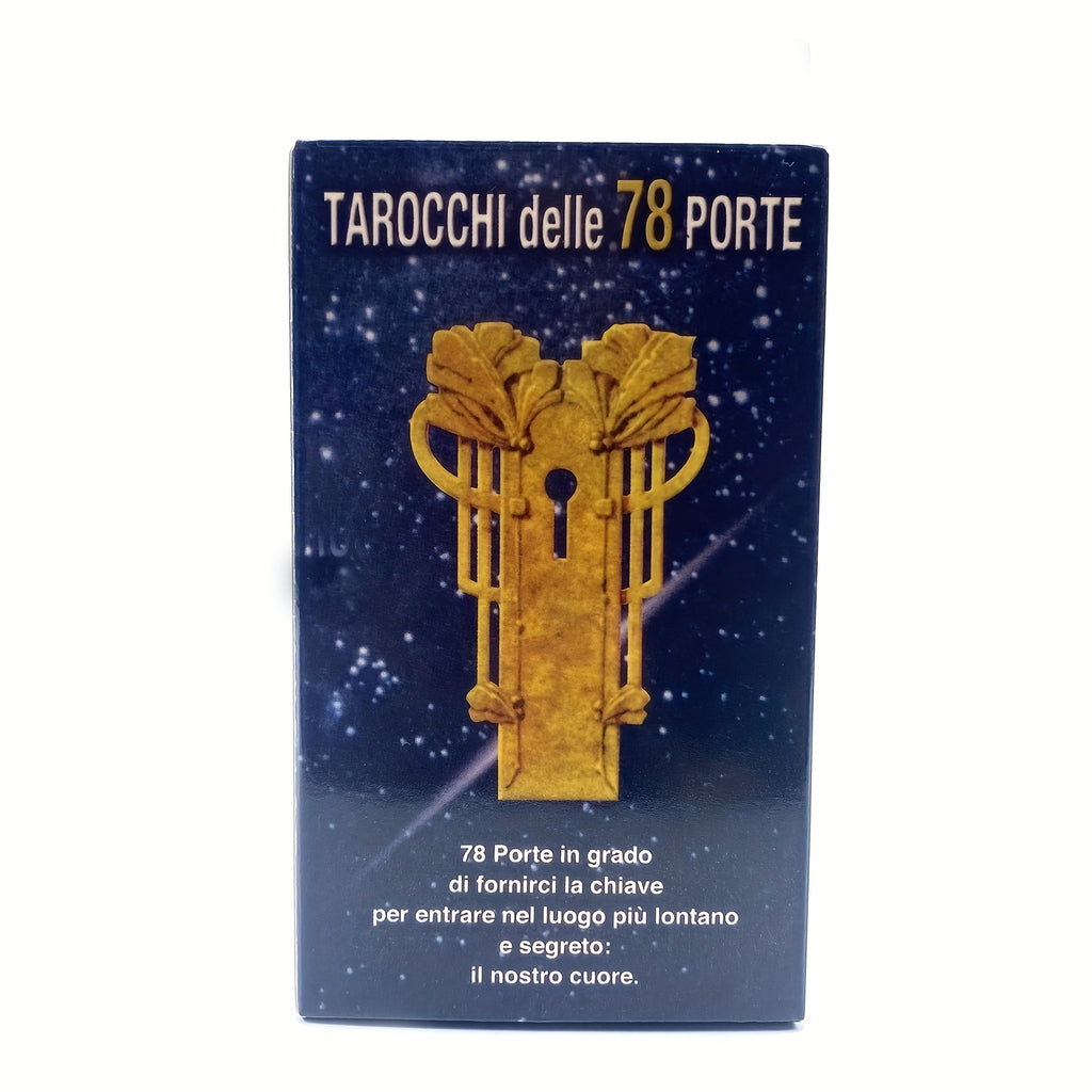 Les cartes du Tarot des 78 portes révèlent le destin lors d'une soirée en famille autour d'une table de divination, pour des jeux de société et de divertissement.