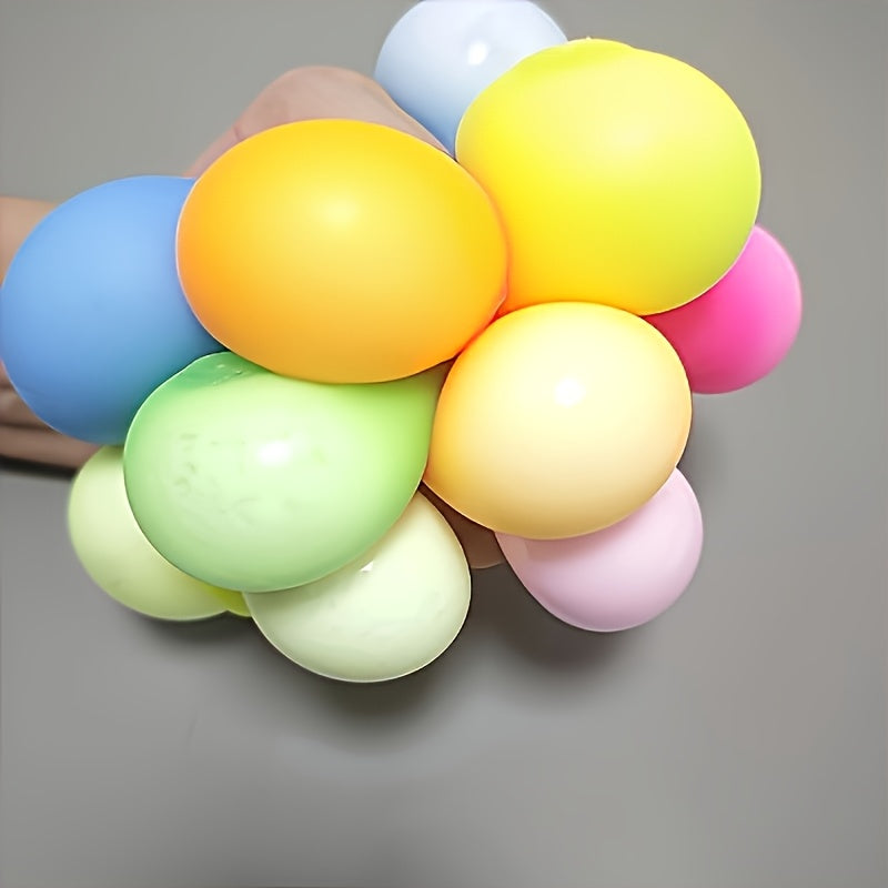 3\u002F6\u002F12\u002F24 boules de farine - Décoration de bureau et cadeaux de fête pour enfants et adultes, récompenses scolaires, jouets familiaux, cadeaux de Pâques