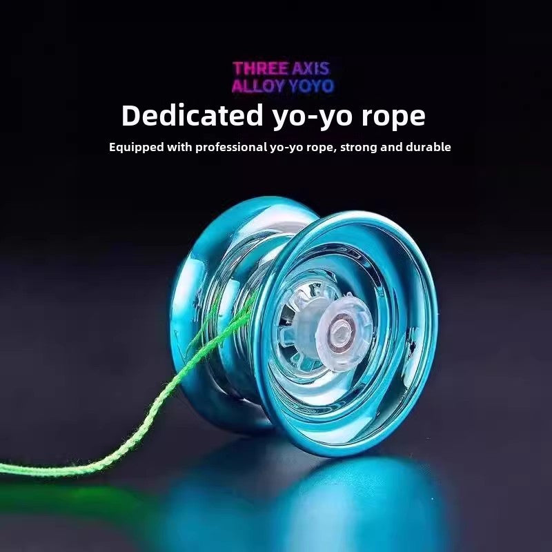 Version Professionnelle de Compétition de Yo-Yo avec Rotation Automatique en Alliage pour Cadeaux d'Anniversaire Garçons, Cadeaux de Noël et Distribution d'Halloween