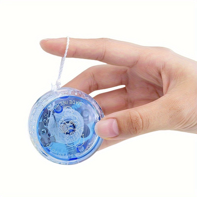 Yo yo lumineux LED, jouet pour jeunes, le cadeau parfait pour les jeunes, Halloween, Pâques, Thanksgiving, Noël, anniversaires, Nouvel An et autres fêtes, avec des couleurs aléatoires