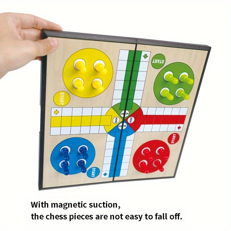 Jeu d'échecs magnétique volant - Plateau familial interactif pour soirées entre amis - Améliore la pensée logique - Idéal pour anniversaires, Noël et cadeaux de remerciement