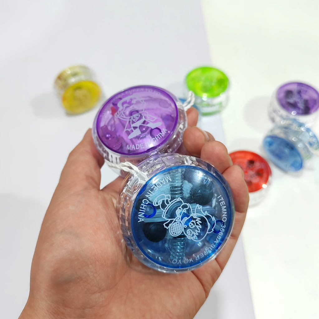 Yo-yo lumineux, yo-yo mignon aux couleurs vives - parfait pour les prix de classe, les cadeaux de vacances comme Noël, Halloween ou Thanksgiving