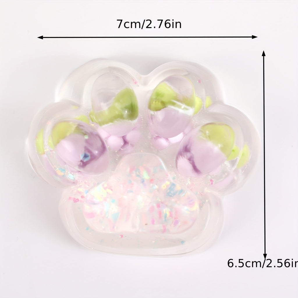 1pc\u002F2pièces\u002F3pièces Ananas, Fraise, Patte de Chat, Jouet à Serrer - Doux, Soulage le Stress et l'Anxiété, Convient aux Adolescents et aux Adultes, Cadeau de Noël Idéal, Couleurs Mélangées, Convient pour l'Hiver, le Nouvel An