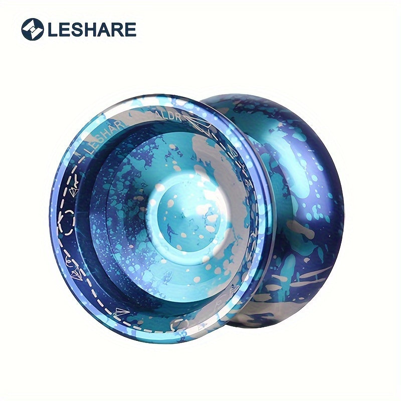 LESHARE YOYO Balle de Yo-yo en Alliage d'Aluminium de Couleurs Mélangées de Haute Précision pour le Soulagement du Sommeil & le Plaisir en Extérieur