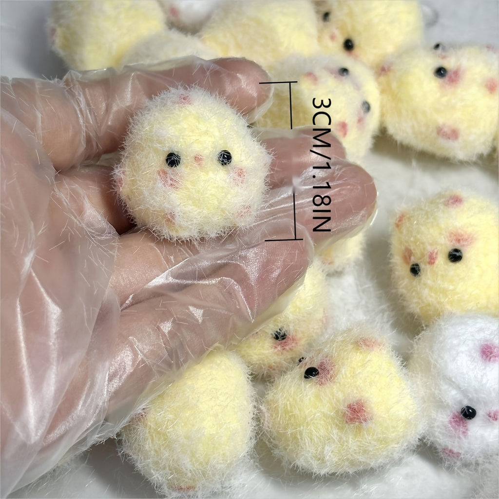 Jouet de pince à poulet en plastique avec pendentif décoratif - Jouet de soulagement de la pression à rebond lent pour les jeunes