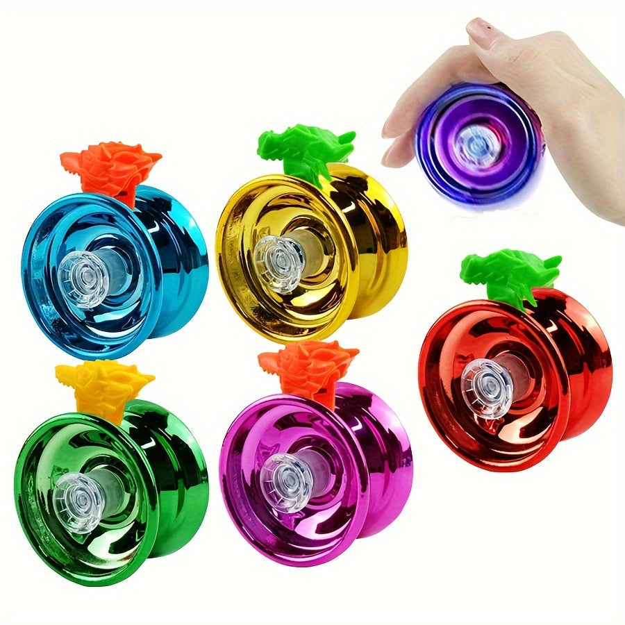 Yoyo professionnel pour débutants - Fer durable, disponible en plusieurs couleurs, avec accessoires gratuits - Le cadeau parfait pour Noël, Halloween et Thanksgiving, pour les adolescents et les adultes