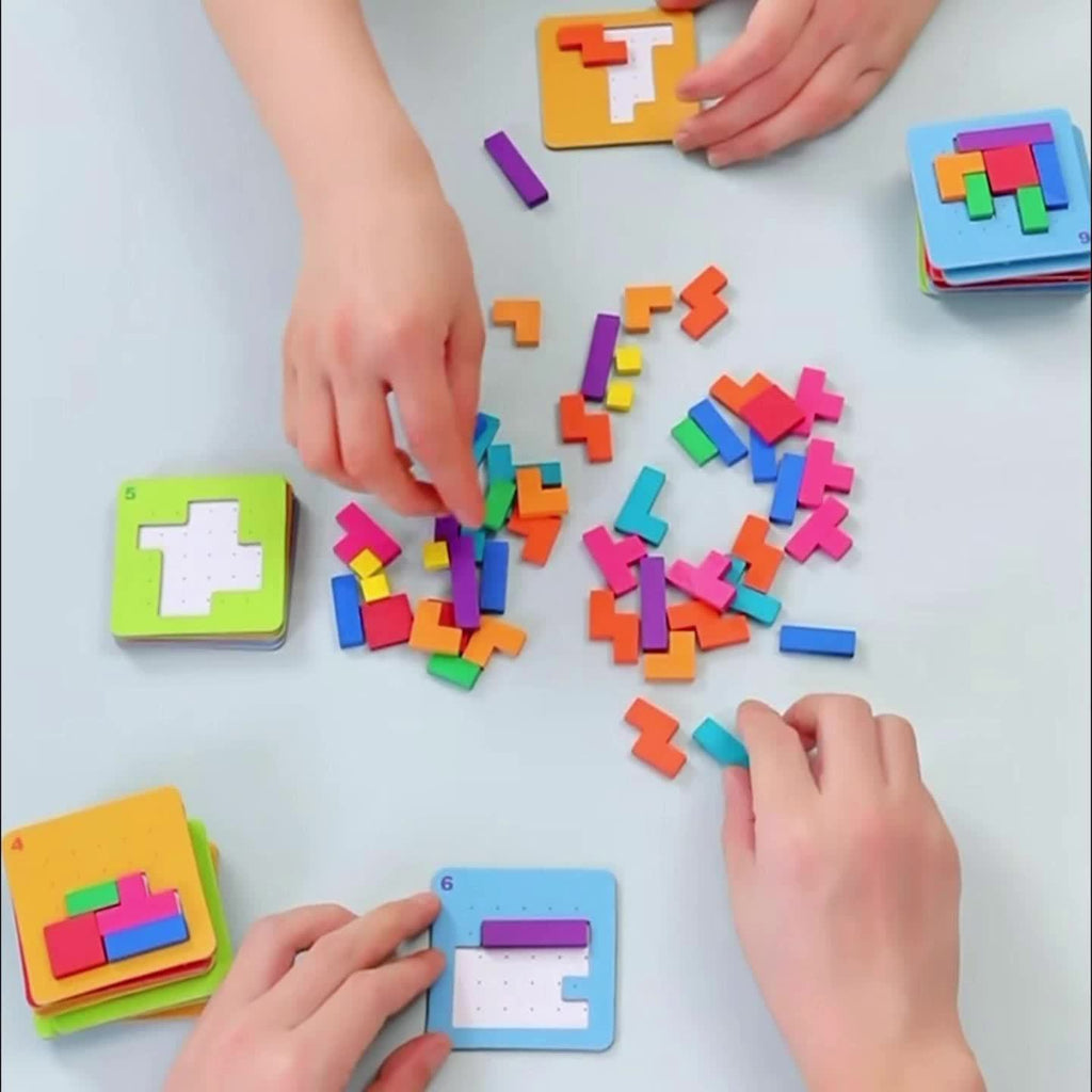 Bataille Rapide Décision Rapide Blocs de Construction Puzzle Jeu de Société Éducatif pour Jeunes Jouets Puzzle de Réflexion Interactif Cadeaux d'Anniversaire de Noël