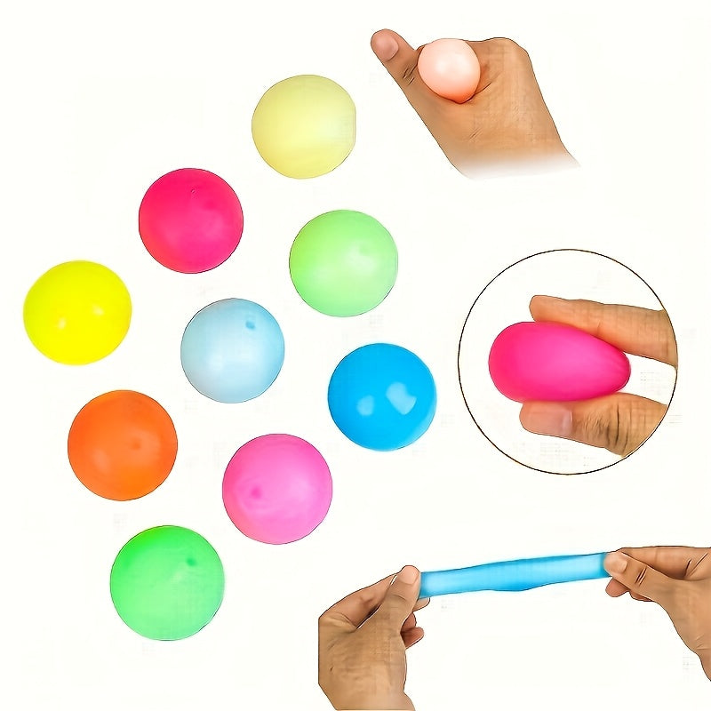 3\u002F6\u002F12\u002F24 boules de farine - Décoration de bureau et cadeaux de fête pour enfants et adultes, récompenses scolaires, jouets familiaux, cadeaux de Pâques
